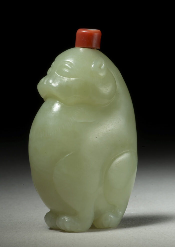 維熊維羆鼻煙壺
