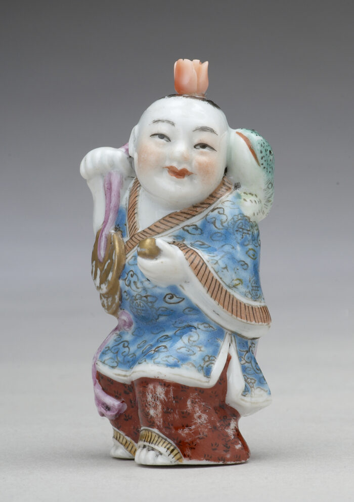 劉海戲金蟾鼻煙壺